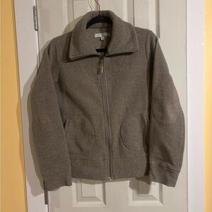 Ellen Tracy Taupe Textured Jacket